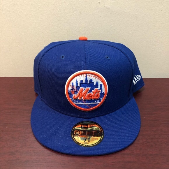 New Era 59Fifty Fitted Hat, New York Mets, Various Sizes - Picture 1 of 13